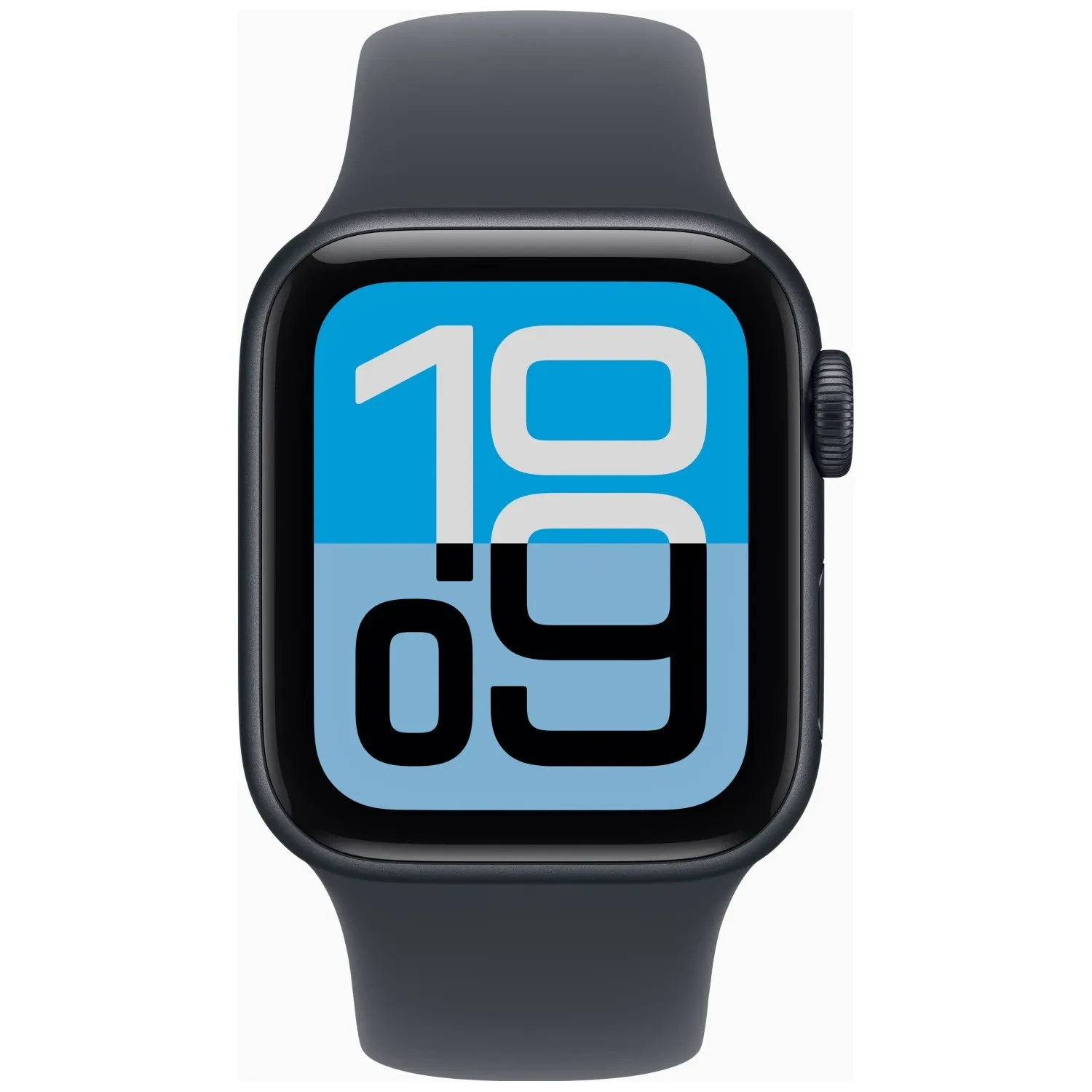 Apple Watch SE 3 GPS 44mm Midnight Aluminum Case with Midnight Sport Band - Midnight - (2025) MEHQ4