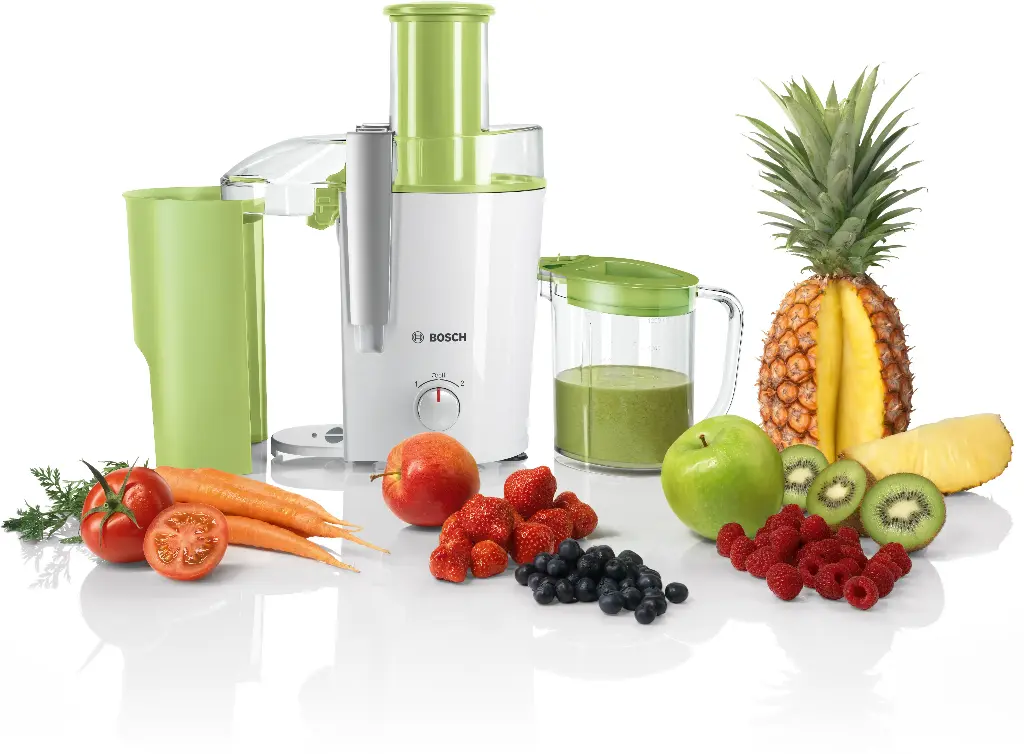 Bosch Katı Meyve Sıkacağı VitaJuice 2 700w White/Green - MES25G0
