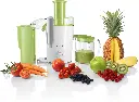 Bosch Katı Meyve Sıkacağı VitaJuice 2 700w White/Green - MES25G0