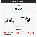 TCL 65" 65P7K QLED 4K Quantum Crystal Google TV (2025) 