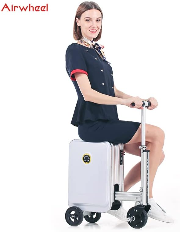 Airwheel SE3S - Electric Luggage Scooter - Silver