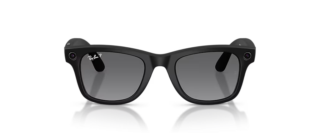 Ray-Ban | Meta Wayfarer (Gen 2) RW4012 Matte Black Polarized S-53
