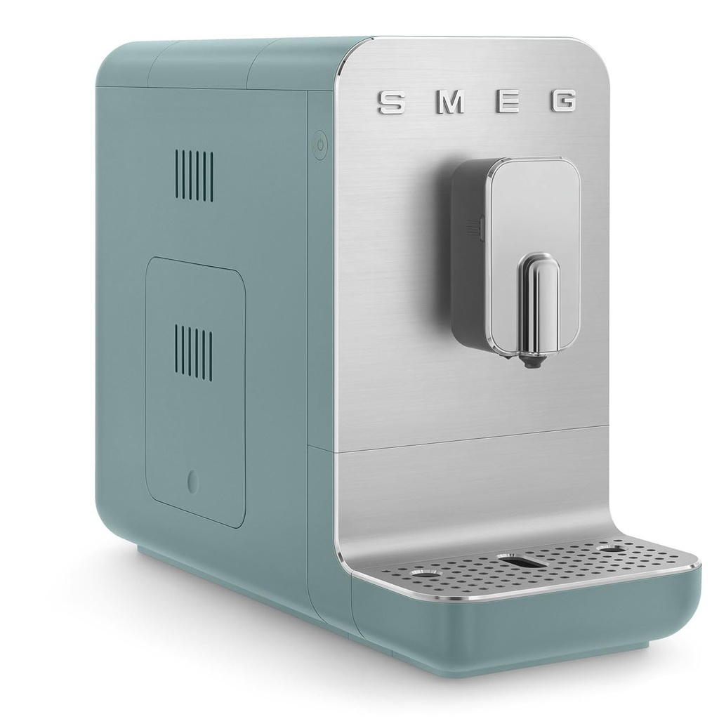 Smeg Retro Black Espresso Coffee Machine – Integrated Milk BCC13EGMUK