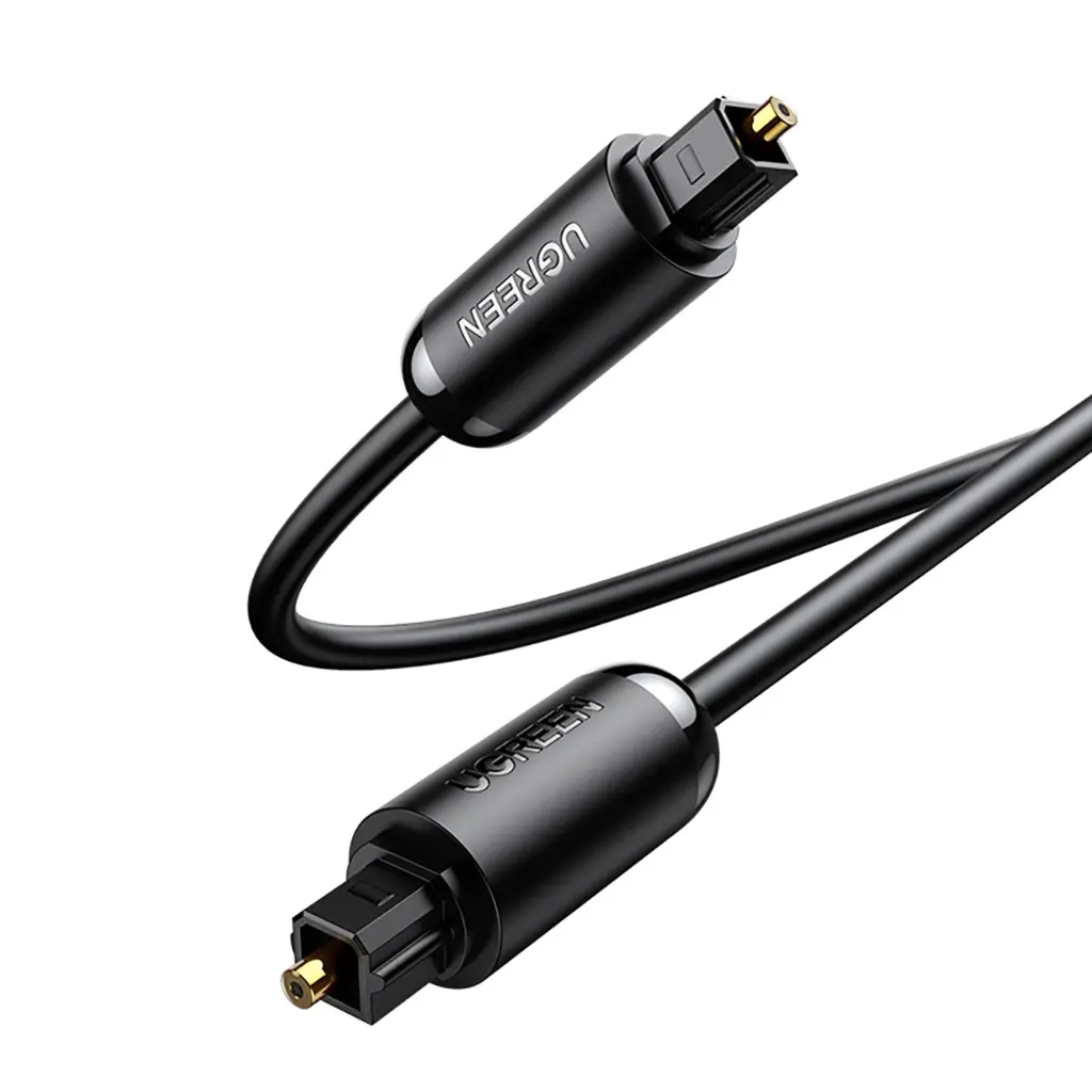 Ugreen 3M Black Toslink Optical Male To Male Audio Cable AV122-70893