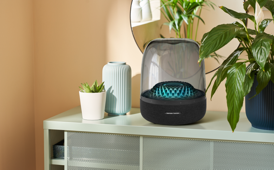 Harman Kardon AuraStudio 4, Bluetooth Speaker, Black - HK.HKAURAS4BLKEP