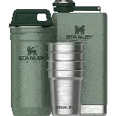 Stanley Adventure Pre-Party Shot Glass + Flask Set Green (10-01883-034)