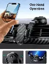 UGreen Waterfall-Shaped Suction Cup Phone Mount Black LP405/20473