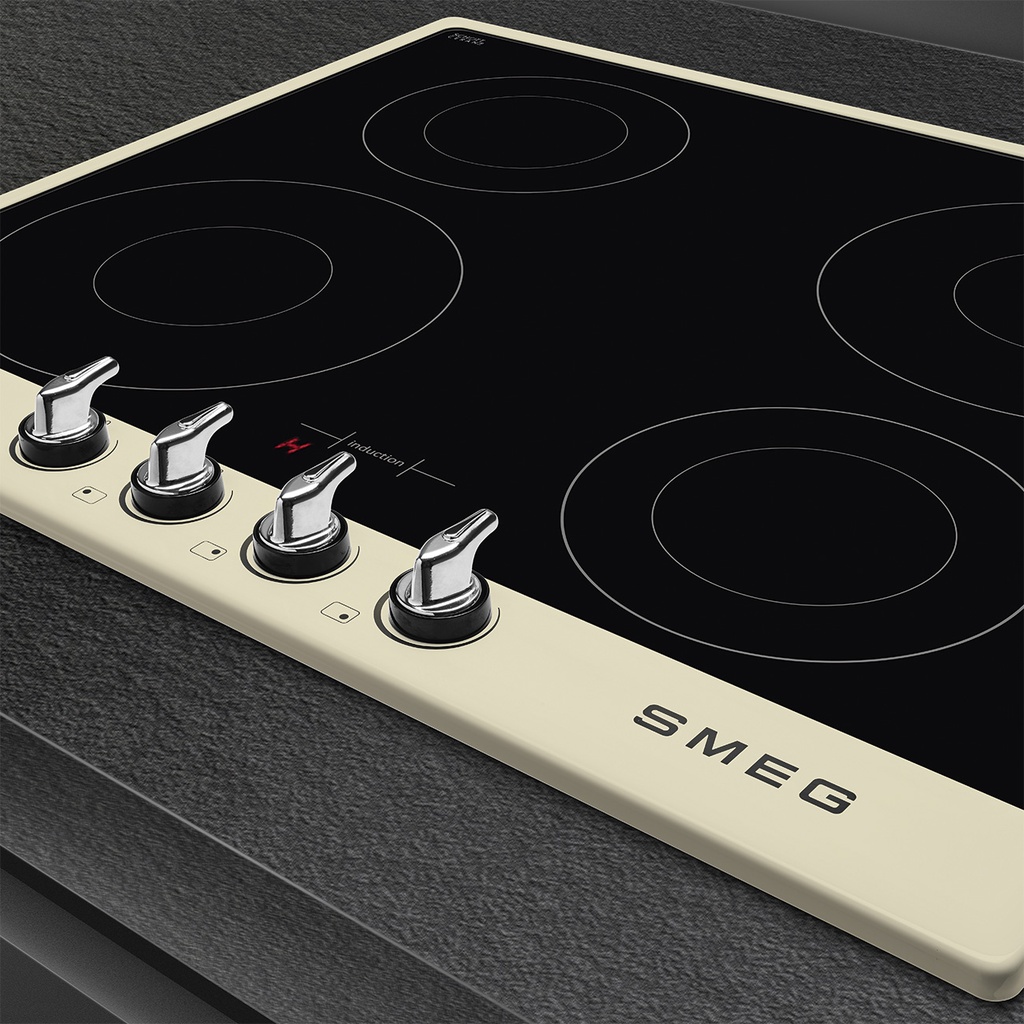 Smeg SI964PM 60cm Induction Cream Hob "Victoria Aesthetic"