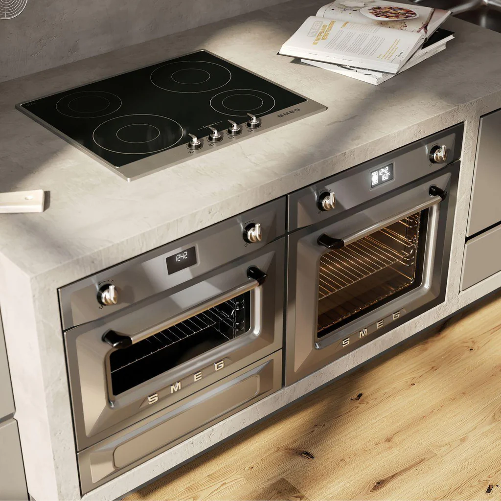 Smeg SI964XM 60cm Induction Stainless Steel Hob "Victoria Aesthetic"