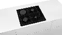 Bosch Serie 2 Combined Hob (Gas/Electric) 60cm Black - PBY6C6B62O