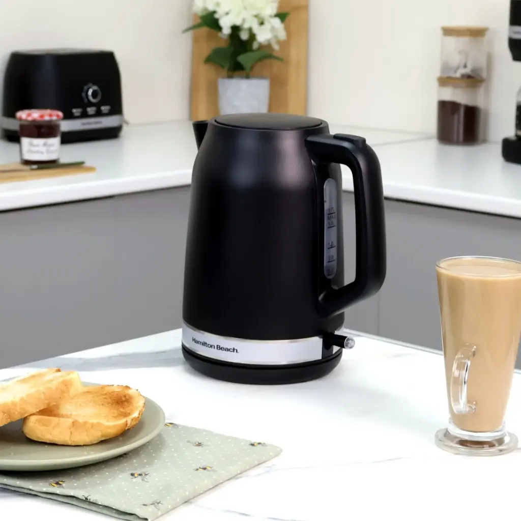 Hamilton Beach Ella 1.7L Mat Siyah Kettle | HBK3045MB