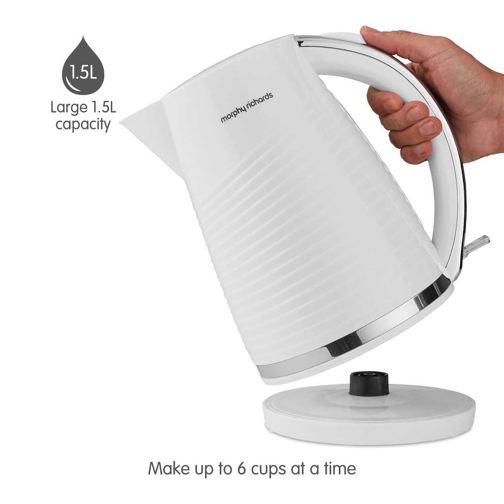 Morphy Richards 108269 Dune Jug Kettle White