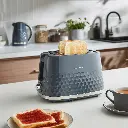Morphy Richards 220033 Hive 2 Slice Toaster - Grey