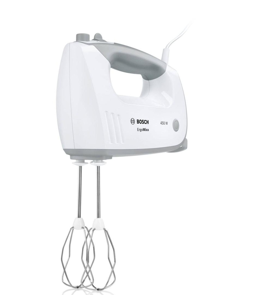 Bosch Hand Mixer With Bowl 450W 1.5L White - MFQ36460