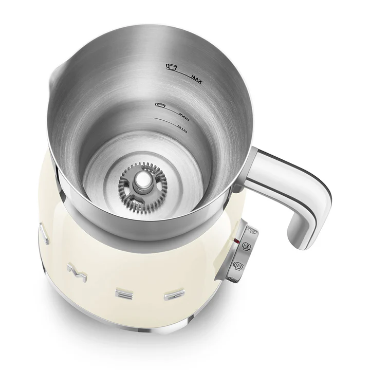 Smeg MFF11CR Retro Style Automatic Milk Frother – Cream