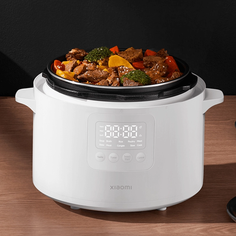 Xiaomi Electric Pressure Cooker, 4.8L Capacity, 6 Cooking Modes, Dual Inner Pots, 1000W