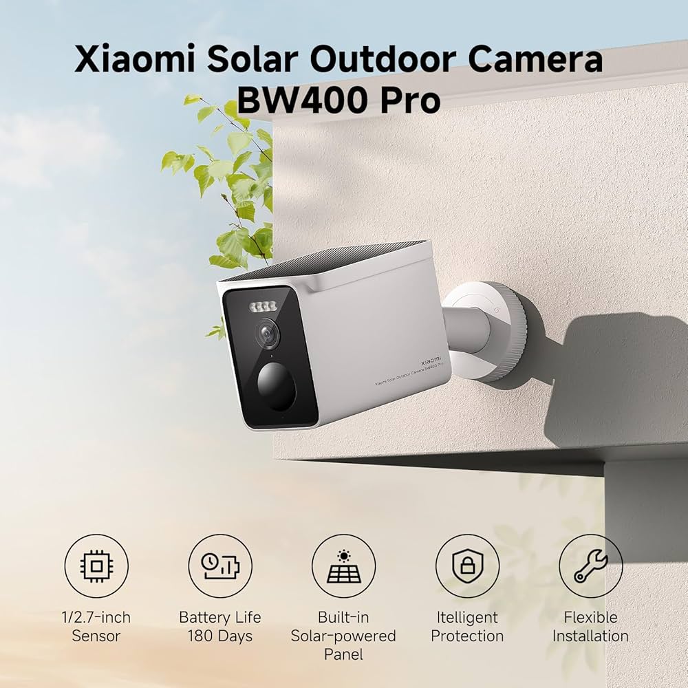 Xiaomi BW400 Pro Set | Solar Powered Outdoor Camera