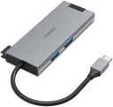 HAMA USB-C 3.1 Adapter 2xUSB-A, 1xUSB-C, 1xHDMI, 1xEthernet - HM.200109