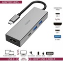 HAMA USB-C USB Hub 3.2 Adapter, 2xUSB-A, 1xUSB-C, 1xHDMI HM.200107