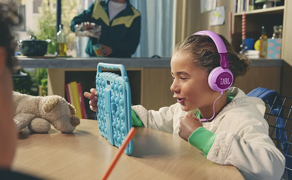 JBL JR320 Kids' Headphones OE Purple - JB.JBLJR320PUR