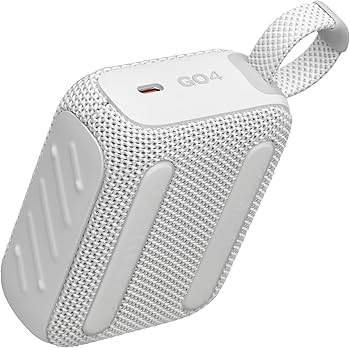 JBL Go4 Bluetooth Speaker IP67 White - JB.JBLGO4WHT