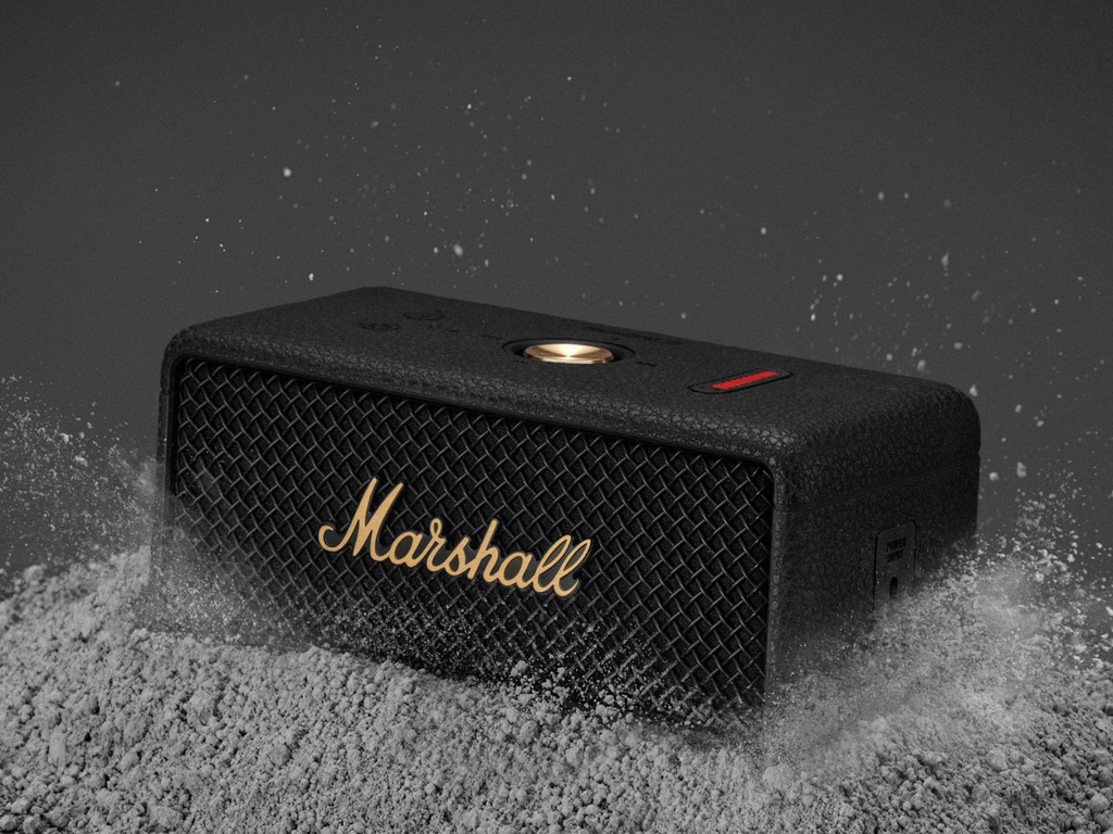 Marshall Emberton III BT Speaker, Black&Brass - ZD.1006884