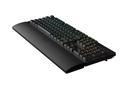 Monster Pusat Rapid Pro Tactile Red Switch 80M Clicks Wired Mechanical RGB Gaming Keyboard - Black 
