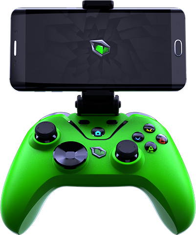 Monster Pusat Clutch Gamepad Green