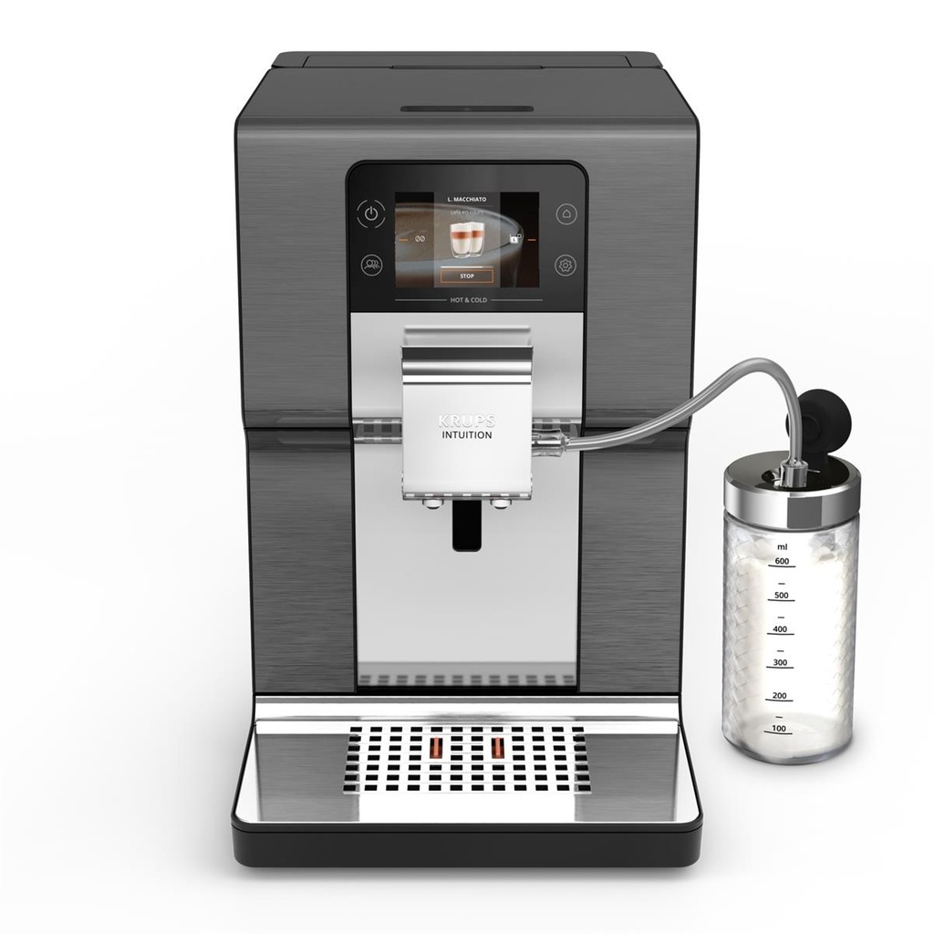 Krups Intuition Experience Automatic Hot and Cold Espresso Coffee Machine - 8010001420