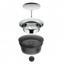 WMF Carafe 1.5 lt Silver Lid-3201000191