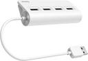 HAMA 4-Port USB 2.0 480 Mbit/s USB Hub White HM.200120