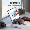 Ugreen 6 in 1 Hub USB-C to 4K HDMI + 3x USB 3.0 A + TF/SD CM280