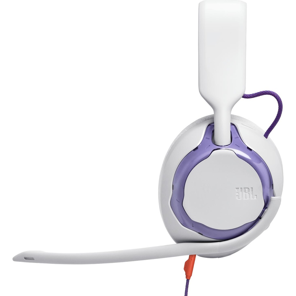 JBL Quantum 250 Gaming Wired Over-Ear Headphones White - JB.JBLQTUM250WHT