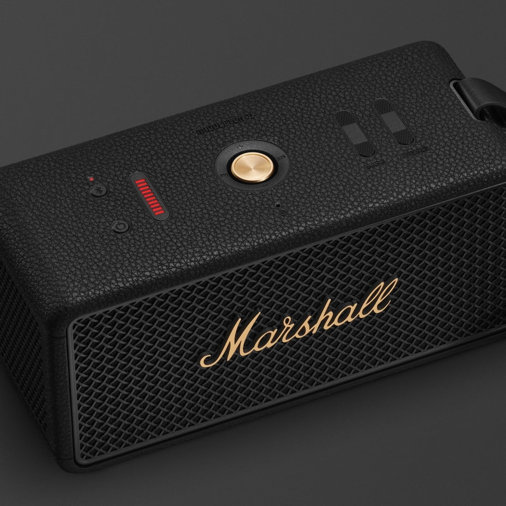 MARSHALL Middleton II Portable Bluetooth Speaker - Black Brass - ZD.1007428