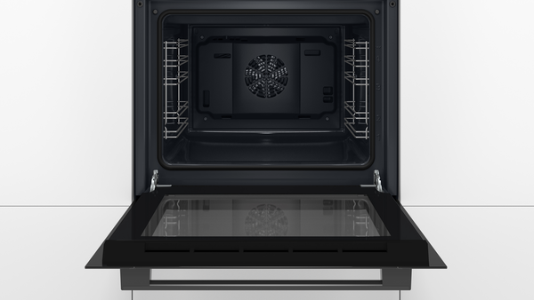 BOSCH 66L Built-in Oven Black - HBF512BB1T