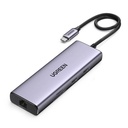 Ugreen 5-in-1 USB C HUB 3xUSB-A 3.0 + USB-C 100W PD + 4K HDMI - Gray