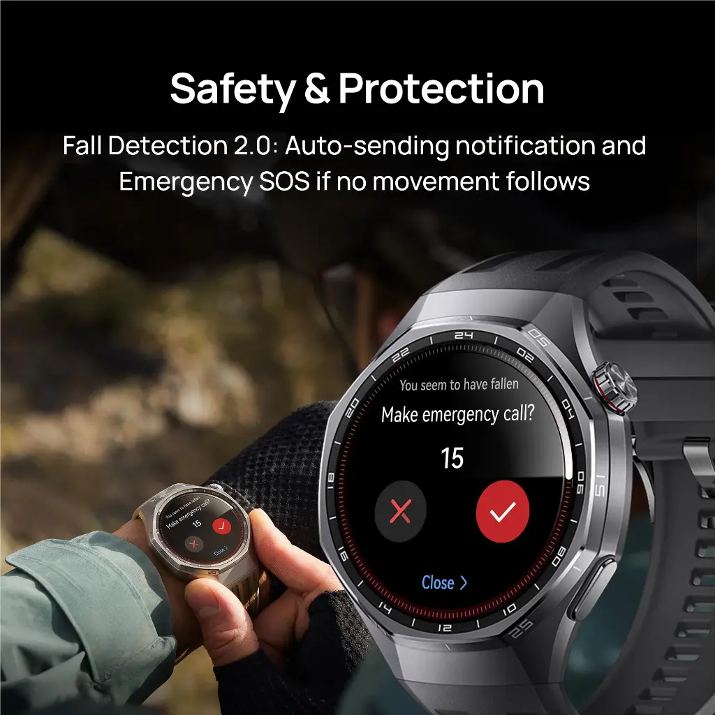 Huawei Watch GT 6 Pro 46mm Brown Composite Woven Strap