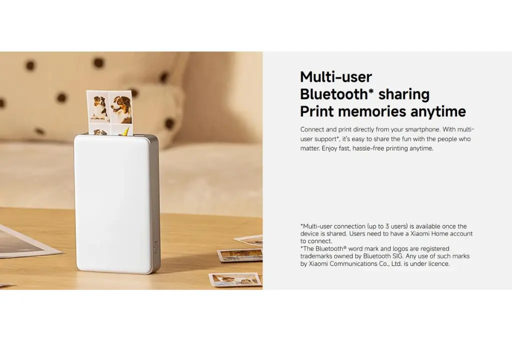 Xiaomi Portable Photo Printer Pro - BHR082QGL 