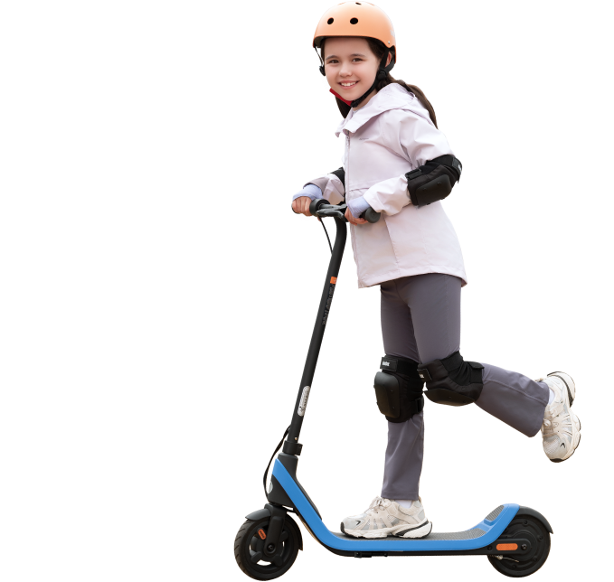 Segway-Ninebot C2 Lite Kids Electric Scooter Blue