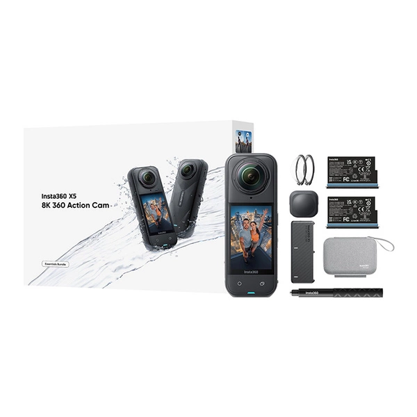Insta360 X5 8K 360 Action Camera Essentials Bundle 
