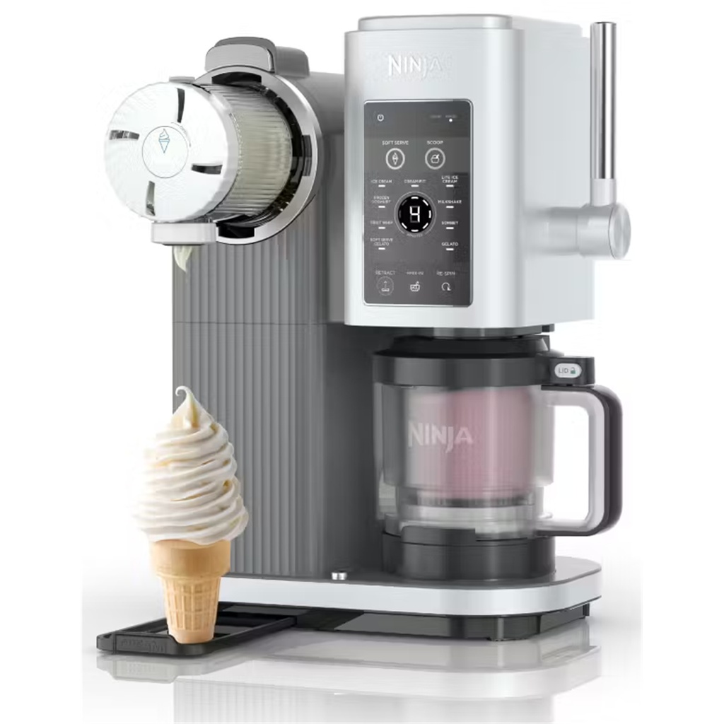 Shark Ninja Swirl Ice Cream Machine - Platinum Silver - NC701ANZ  