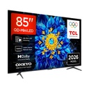 TCL 85P8L 85" Smart 4K QLED Google TV with Satellite Receiver