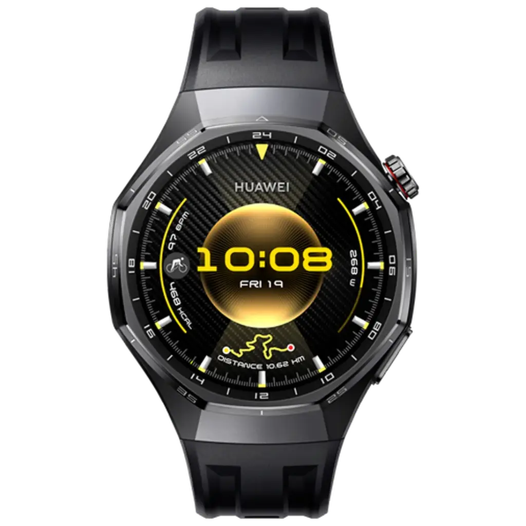 Huawei Watch GT6 Pro 46mm (Black Fluoroelastomer Strap)