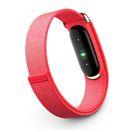 Google Fitbit Air - Screenless Fitness and Health Tracker - Personalized AI-Powered Coaching - Berry