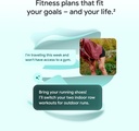 Google Fitbit Air - Screenless Fitness and Health Tracker - Personalized AI-Powered Coaching - Berry