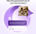 Google Fitbit Air - Screenless Fitness and Health Tracker - Personalized AI-Powered Coaching - Berry