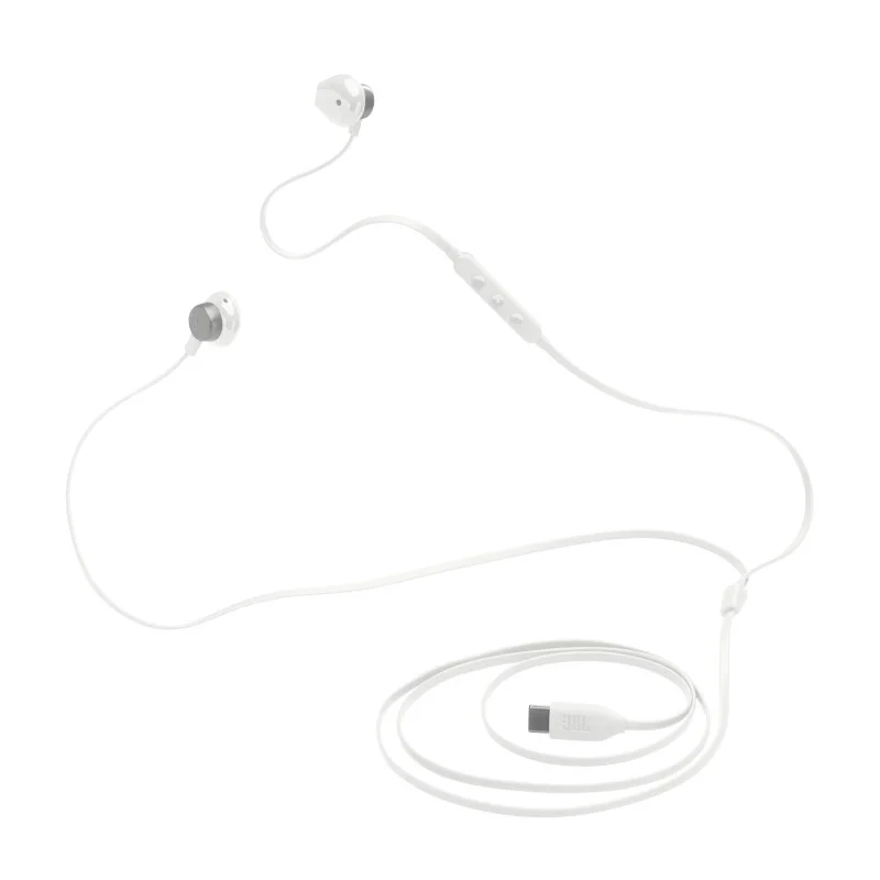 JBL Tune 305C USB-C In-Ear Headphones White - JB.JBLT305CWHT