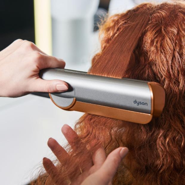 Dyson HT01 Airstrait Straightener Bright Nickel/Bright Copper 