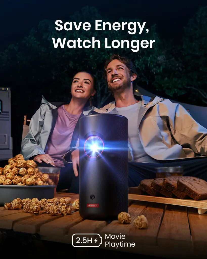 Anker Nebula Capsule 3 Laser Outdoor  Portable Mini Smart Projector 