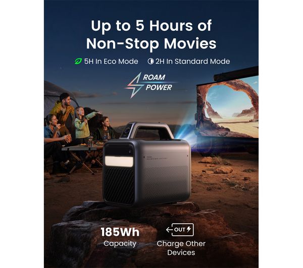 Anker Nebula Mars 3 Portable Outdoor Projector - Black 